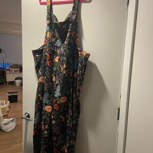 Floral Overalls